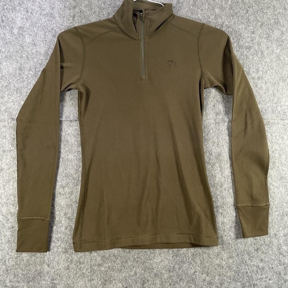Fjallraven Olive Green / Brown Top